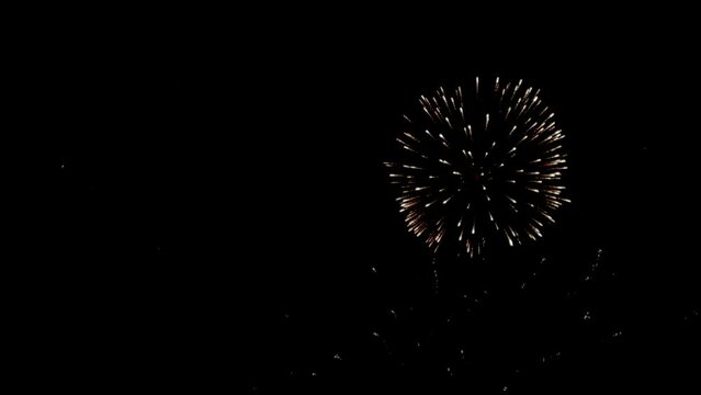 4K fireworks light and sound work at Phuttha Yot Fa Bridge Bangkok	