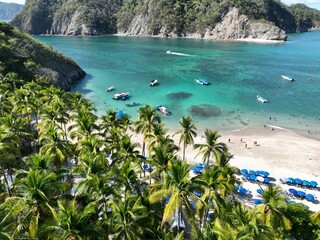 Tortuga Island Secluded Beach Paradise in Costa Rica  © WildPhotography.com