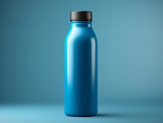 Dynamic Sports Water Bottle Mockup - AI Generated
