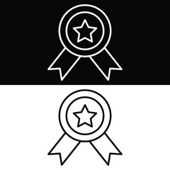 Badge icon design, illustration design