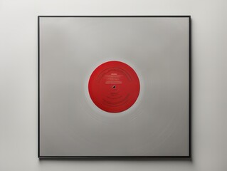 Vintage Vinyl Record Mockup for Music Enthusiasts - AI Generated