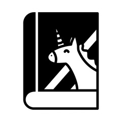 Storybook icon. Drawing book icon