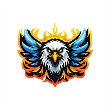 eagle fire team mascot logo