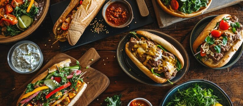 Berlin-style Kebab Cuisine In Varied Forms: Sandwiches And Bowls.