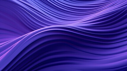 Abstract Purple Background with Wavy Lines