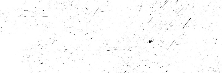 Grunge black and white pattern. Monochrome particles abstract texture. Dark design background surface. Gray printing element