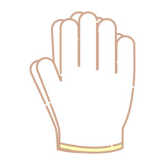 シンプルな軍手⭐︎PNG