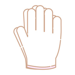 シンプルな軍手♪PNG