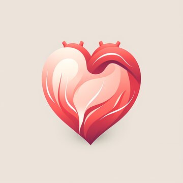 heart shape logo 