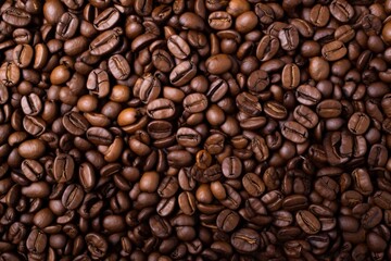 Fototapeta premium コーヒー豆 Generative AI