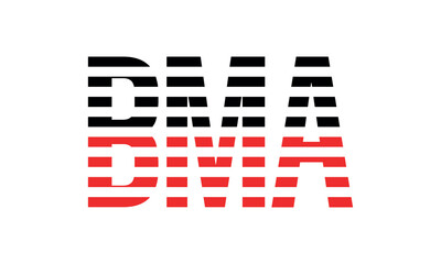 BMA three initial letter iconic line negative space minimal logo design vector template. monogram, abstract, wordmark, business, typography, minimalist, brand, company, flat, modern, unique, simple