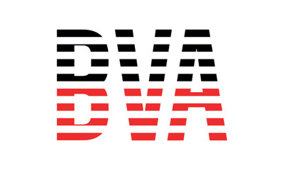 BVA three initial letter iconic line negative space minimal logo design vector template. monogram, abstract, wordmark, business, typography, minimalist, brand, company, flat, modern, unique, simple