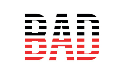 BAD three initial letter iconic line negative space minimal logo design vector template. monogram, abstract, wordmark, business, typography, minimalist, brand, company, flat, modern, unique, simple