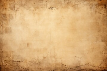 Grunge old paper background with space for text or image, Old paper sheet a vintage aged original background, AI Generated