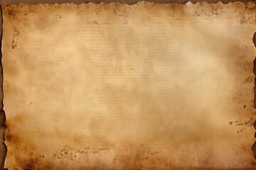 Old paper texture for background. Abstract grunge background with space for text or image, Old paper sheet a vintage aged original background, AI Generated