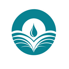Water Emblem Illustration