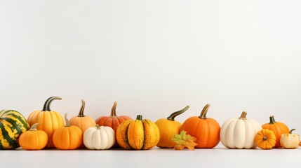 Fototapeta premium pumpkins and gourds