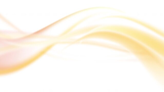 Abstract gold wave. Air, water and wind. Line wave background. Loop video animation.(075)