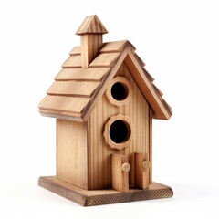 Obraz na płótnie Canvas cute wooden birdhouse