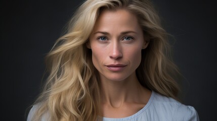 Naklejka premium portrait of a woman