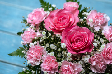 バラのバスケット