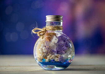 ハーバリウムの写真素材