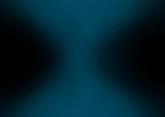 An abstract background blurred by gradients of blue and black places the spotlight in the center of the image. Can be used in media design