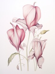 Botanical Sketches: Exquisite Plant Anatomy for Nature Lovers, Creating a Soothing Atmosphere
