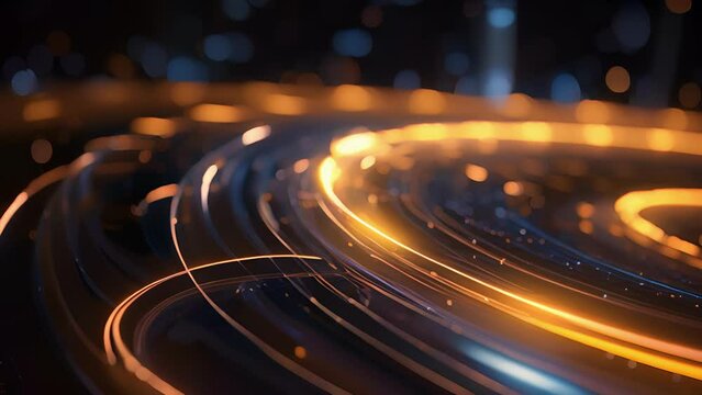 A dynamic system of algorithms and probabilities, harnessing the power of superposition to process information at a quantum speed.