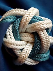 Sailing Knots 101: Master Nautical Techniques for Enthusiasts - obrazy, fototapety, plakaty