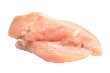 Meat chicken isolated on white