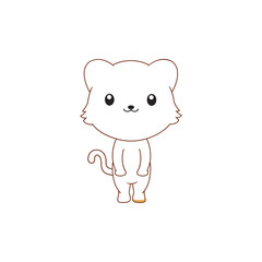 coloring books cute kitten heads cute