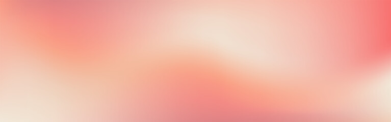 Blurred pink and peach background for back splash, Peach Fuzz color background 2024 year. Texture gradients in pastel shades for product packaging.