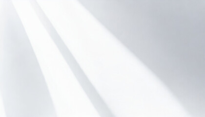 Abstract white background. Minimal geometric white light background