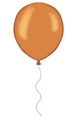 風船（オレンジ）