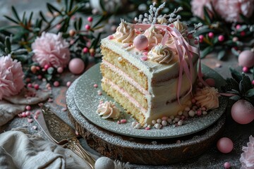 Fototapeta premium cakes for gift professional advertising food photography