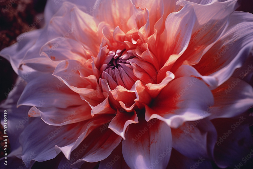 Poster a hypnotic abstract bloom exuding poison, captivating with its alluring and dangerous charm.