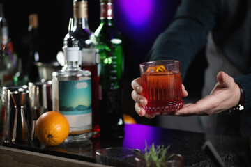 Capturing the Essence of a Negroni Cocktail