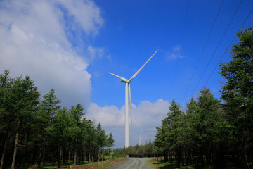 Wind turbines for electric power production