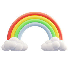 Rainbow 3D Illustration 