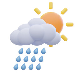 Overcast 3D Illustration 