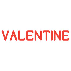 Valentine color icon