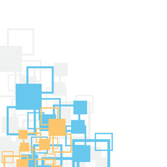 Geometric Square Corner