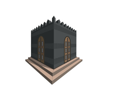 
3d house of worship