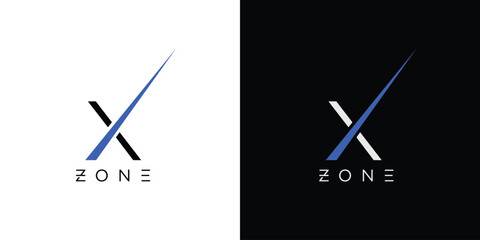 modern and sophisticated  X logo design