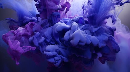 Deep violets and electric blues dance in fluid motion, crafting an HD visual spectacle of clear,...
