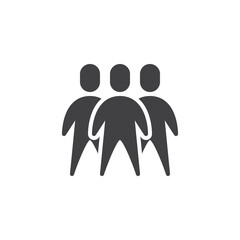 Group of people vector icon