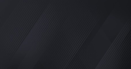 4k dark deep black dynamic abstract men's background with diagonal lines. Modern creative halftone premium motion gradient. 3d cover of business presentation banner. Diamond overlay soft seamless loop