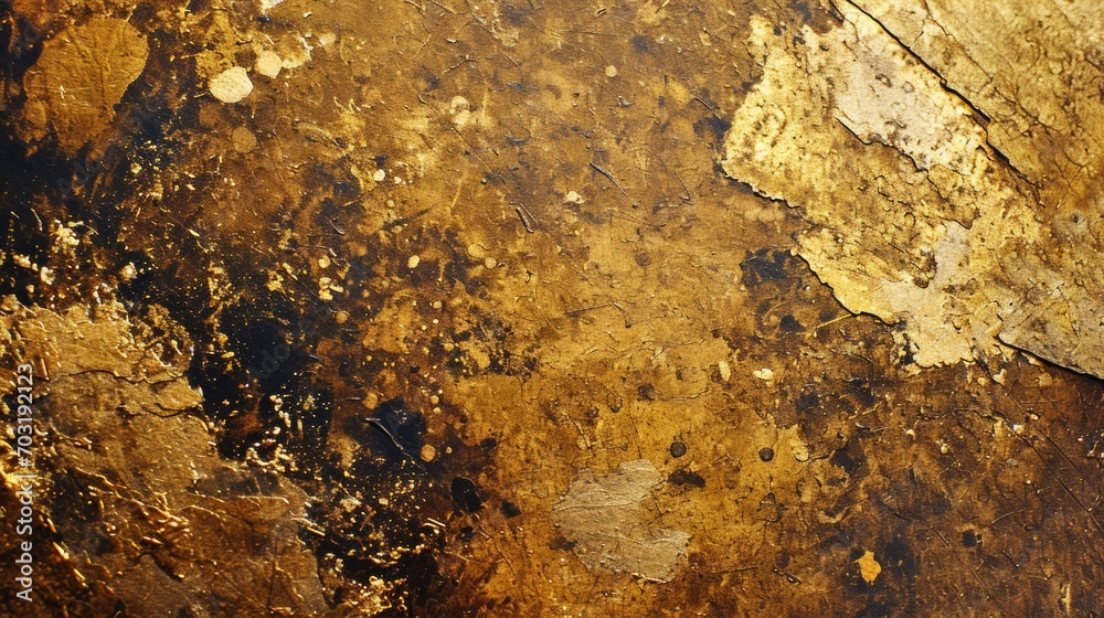 Poster close up view of a dirty wall with paint marks. suitable for backgrounds or textures