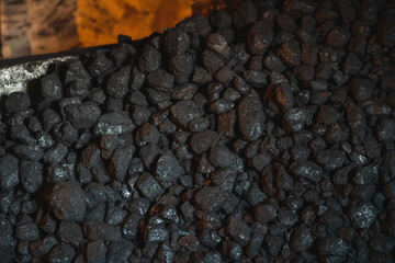 The Texture and Background of Coal: A Fossil Fuel for Industrial and Domestic Heating